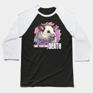 fake your own death Baseball T-Shirt